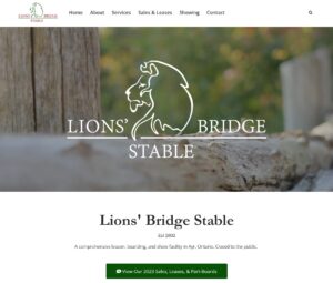 Lions Bridge Stable website.