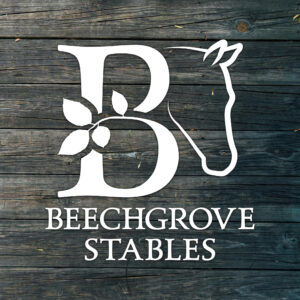 Beechgrove logo on wood